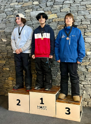 Medal haul at Snowboarding Champs
