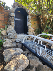Marian Grotto nearing completion