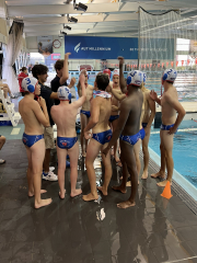 Double Gold Finish for Rosmini Junior B Water Polo