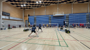 Badminton team competes at 2025 Nationals