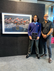 Patrick Lemeki's artworks shine at Ringa Toi Exhibition