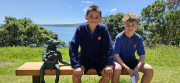 Young artists visit Sculpture OnShore