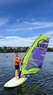 Year 7 Sailing Day a tale of two conditions
