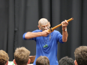Apirana Taylor visits Rosmini College