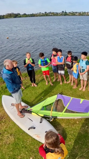 Year 7 Sailing Day a tale of two conditions