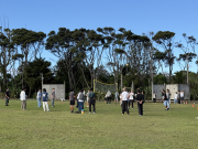 Rosmini Choir and Band enjoy camp