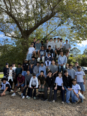 Rosmini Choir and Band enjoy camp