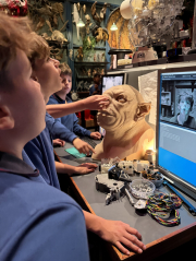 Year 9s go behind the scenes at Weta