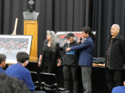 Original Polynesian Panthers visit Rosmini