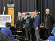 Original Polynesian Panthers visit Rosmini
