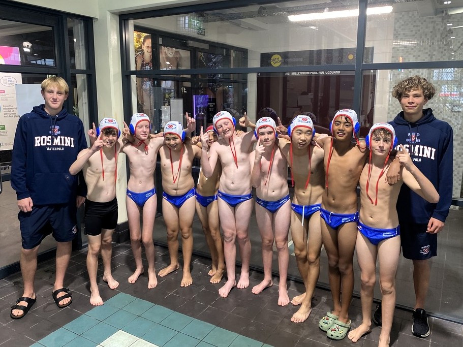 Rosmini claims 3 medals at water polo zone day
