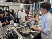 International students share a taste of Italy