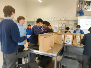 Rosmini Volunteers dispatch first 35 food bags to De Paul House